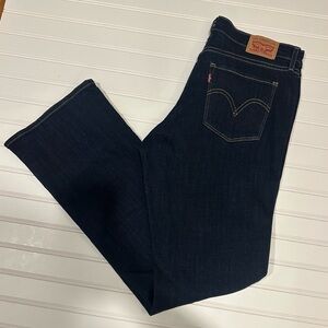 Levi's Women's Dark Blue Bootcut Jeans Size 12  W31 L32 NWOT